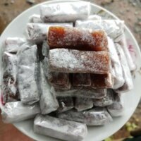 Kẹo gừng dẻo phấn Bến Tre 500g/ 1kg Hương vị tuổi thơ