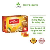 Kẹo Gừng Ngậm Hỗ Trợ Tiêu Hóa, Giảm Nôn, Giảm Cảm Cúm Vietnat (20 Viên/Hộp)
