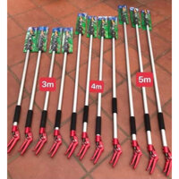 KÉO HÁI QUẢ - KÉO CẮT CÀNH TRÊN CAO DÀI 3m-4m-5m tặng kèm lưỡi cưa