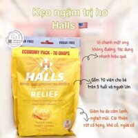 Kẹo Halls mật ong 70 viên