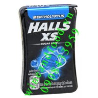 Kẹo Halls XS bạc hà không đường 15g