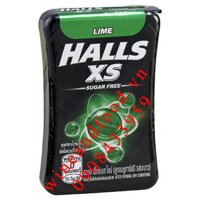 Kẹo Halls XS chanh không đường 15g