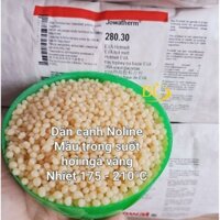 KEO HẠT DÁN CẠNH JOWAT màu TRONG SUỐT hơi ngả vàng (MÃ 280.30) nhiệt độ cao 180-210C   (1kg)