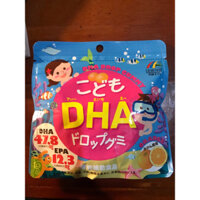 Kẹo hỗ trợ bổ sung DHA cho bé Unimat Riken của Nhật Bản, Cam