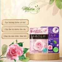 Kẹo Hoa Hồng Collagen Kracie Thơm Cơ Thể Nhật Bản, Kẹo Kracie Collagen Cấp Nước Sáng Da Gói 10 Viên