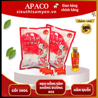 Kẹo hồng sâm hàn quốc không đường KGS 300g