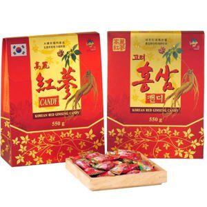 Kẹo hồng sâm KGS 550g
