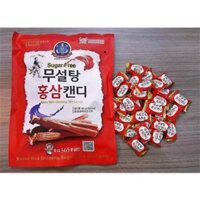 KẸO HỒNG SÂM KHÔNG ĐƯỜNG ĐỎ 500G