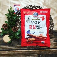 Kẹo Hồng Sâm Không Đường Đỏ 365 gói 500g - SUGAR FREE GINSENG CANDY
