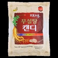 Kẹo hồng sâm không đường Hàn Quốc gói 500g nhưng vẫn có vị ngọt nên dễ ăn - Shop Mì Cay HQ