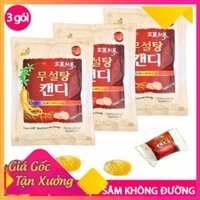 Kẹo hồng sâm không đường Hàn Quốc chống lão hóa giảm mệt mỏi-3 gói ×500g,PP Ánh Dương Korea