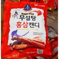 Kẹo hồng sâm không đường Sugar free Hàn Quốc 500g, vị thanh ngọt nhẹ của Xylitol thơm ngon bổ dưỡng