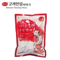 KẸO HỒNG SÂM KHÔNG ĐƯỜNG KOREAN RED GINSENG CANDY SUGAR FREE KGS 300 GRAM