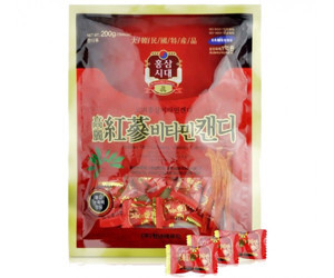Kẹo hồng sâm mềm Korean Red Ginseng Vitamin Candy 200g