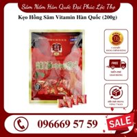 Kẹo Hồng Sâm Vitamin Hàn Quốc (200g)