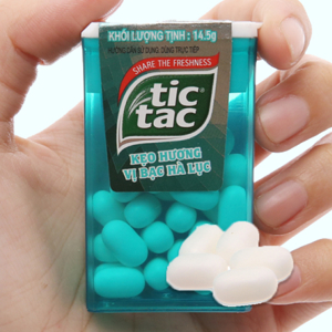 Kẹo hương bạc hà lục Tic Tac hộp 14.5g