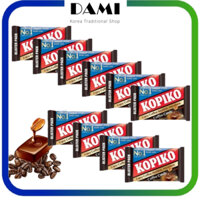 Kẹo hương cà phê không đường Kopiko 32 g x 10 vỉ / Không hộp [Từ Hàn Quốc]