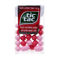 Kẹo hương dâu & bạc hà Tic Tac hộp 14.5g