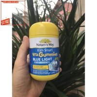 Kẹo hương dâu hỗ trợ bảo vệ mắt cho bé Nature’s Way Kids Smart Vita Gummies Blue Light Eye Defence