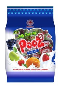 Kẹo jelly trái cây Pooz Hải Hà gói 350g