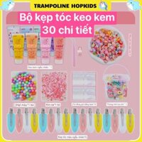 Keo Kem Set Đồ Chơi Tự Sáng Tạo – Bộ Kẹp Tóc Handmade Cho Bé Rèn Luyện Khéo Léo
