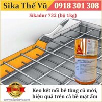 Keo kết nối bê tông cũ mới - Sikadur 732 (Bộ 1kg)