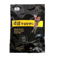 Kẹo không đường nhân sâm đen vàng Hàn Quốc 200g
