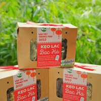 Kẹo Lạc Kẹo Vừng Đen Vị Ngon Đặc Biệt Bạc Hà Trà Xanh 300gr Thơm Bùi Ít Ngọt Không Hương Liệu Hương An Natural