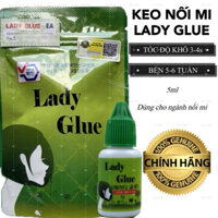 Keo LADY XANH _ Dụng cụ nối mi _ Phụ liệu nối mi Mi Tâm