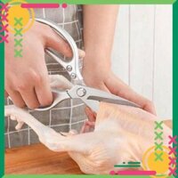 Kéo Làm Bếp Đa Năng Siêu Phẩm Nội Địa Nhật Siêu Sắc, Kéo Cắt Gà, Cắt Vịt, Cắt Thịt Các Loại