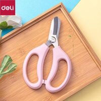 Kéo làm vườn cắt tỉa cành hoa Deli - cắt tỉa cành cây - hai màu Hồng và Xanh lam - 77751 - Hồng