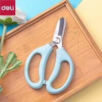 Kéo làm vườn cắt tỉa cành hoa Deli - cắt tỉa cành cây - hai màu Hồng và Xanh lam - 77751 - Xanh lam