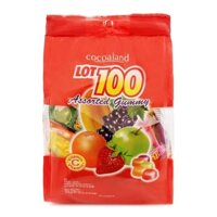 Kẹo Lot 100, hương trái cây tổng hợp-Cocoaland, Malaysia, gói (320g).