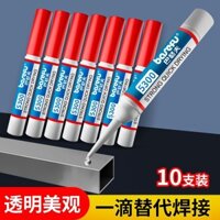 Keo Mạnh Mẽ Đa Năng Dính Kim Loại Đa Năng Chống Thấm Nước Hàn Keo Nhựa Độ nhớt Cao Nhanh Khô 502 Keo Dán Giày Chính Hãng 1107