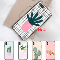 Kẹo Màu Nghệ Thuật Xương Rồng Vật Có Hoa Silicone Mềm Cho Samsung Galaxy S6 S7 Edge S8 S9 S10e Plus Note 8 9 10 plus J8 J4 J6 Plus