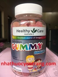 Kẹo Mềm Dầu Cá Gummy Omega 3 - Healthy Care 250 viên