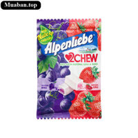 Kẹo mềm hương trái cây Alpenliebe 2Chew gói 84g