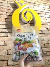 Kẹo mềm MilkSoft trái cây 4 mùa