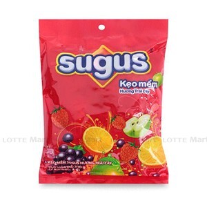 Kẹo mềm Sugus hương trái cây gói 210g