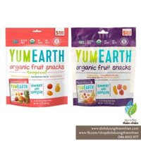 Kẹo Mềm Trái Cây Hữu Cơ YumEarth Organic Fruits Snack, Mix 2 Loại (2 Gói Nhỏ)