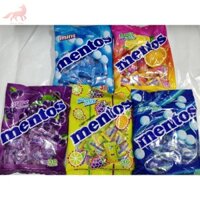 Kẹo Mentos 36 viên Bạc hà/Trái cây/Nho/Hỗn hợp chua/Menthol Mint