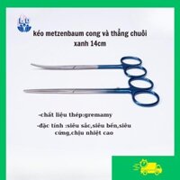 Kéo Metzenbaum thẳng full xanh - germany