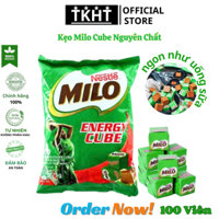 Kẹo Milo Túi 100 Viên Cube Nestle Chính Hãng Thái Lan Cacao Sữa Nguyên Chất Thơm Ngon SP4123260637