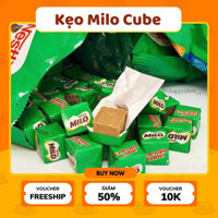 Kẹo Milo Viên Cube🎁Chuppy Store🎁 Gói 100 Viên Kẹo MiLo Cacao Nestle Thái Lan, Kẹo Ngậm MiLo Ăn Vặt