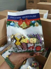 KẸO MIX 8 VỊ CỦA NGA GÓI 450G [DATE DÀI]