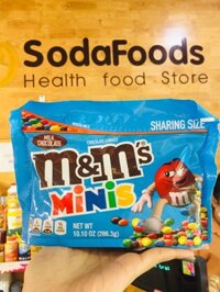 Kẹo m&m’s – Milk Chocolate Minis, 296.3g