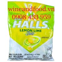 Kẹo muối Halls vị chanh 100g