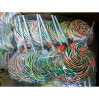 kẹo mút cầu vồng lớn xxl (combo 10 cây)