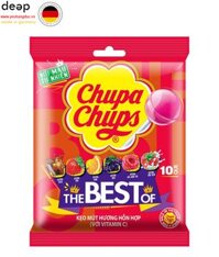 Kẹo Mút Chupa Chups Hương Trái Cây Hỗn Hợp Gói 100g (10 Cây) DEEP29 www.yeuhangduc.vn sẵn sàng cho bạn