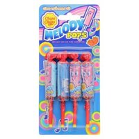 Kẹo mút Chupa Chups Melody Pops hương dâu vỉ 60g (từ 3 tuổi)